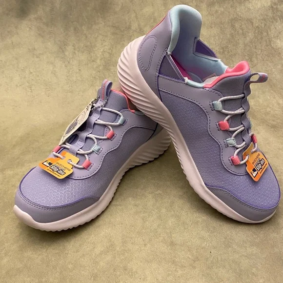 Skechers Girl's Bounder-Simple Cute Sneaker - Picture 3 of 9